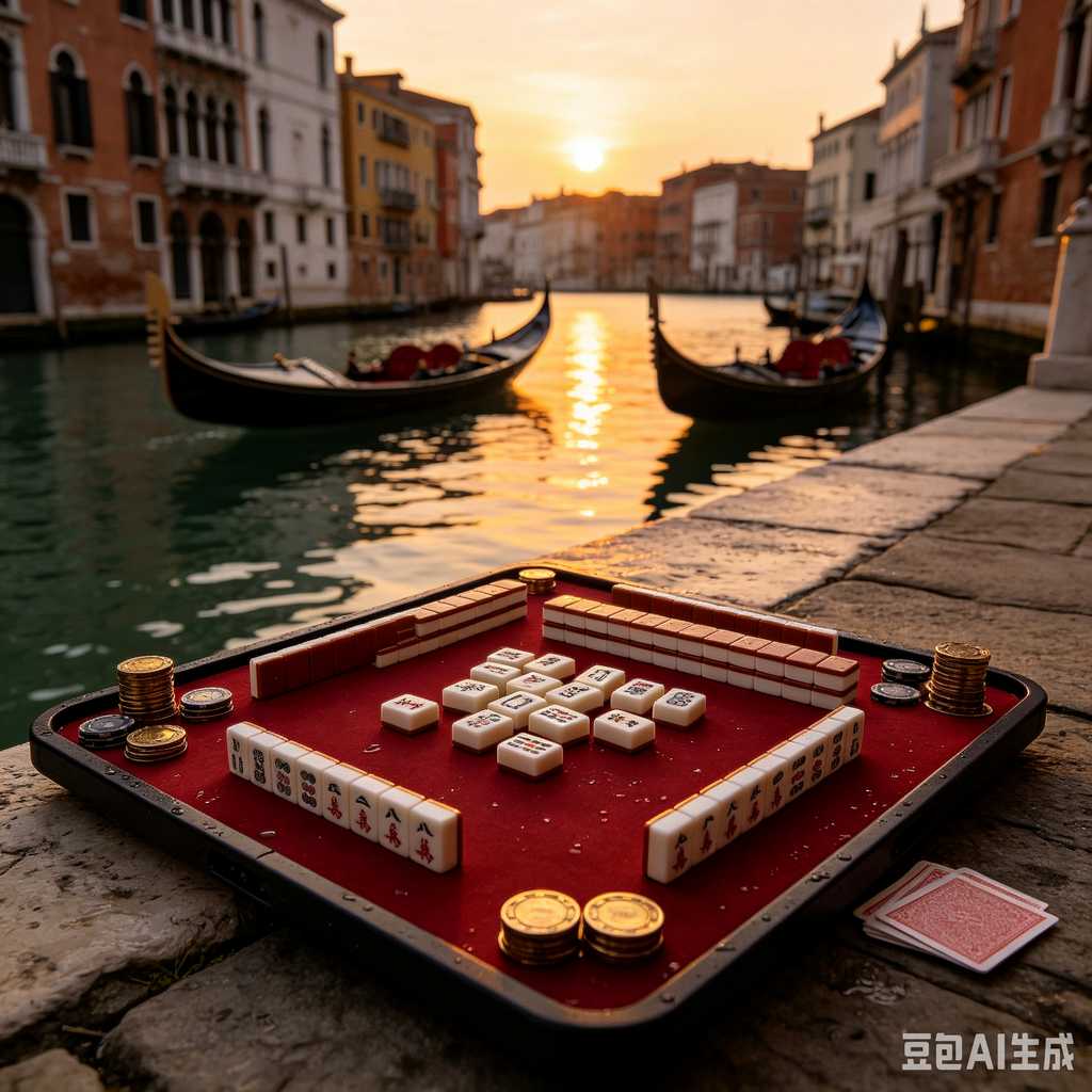 pink mahjong set