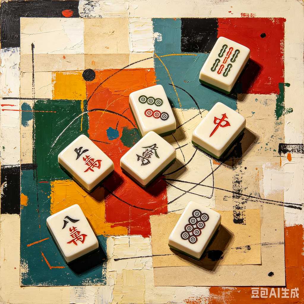 non fading mahjong tile print